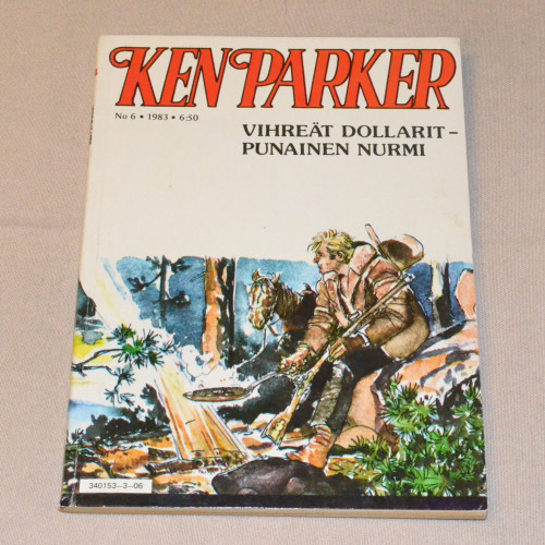 Ken Parker 6 - 1983 Vihreät dollarit - punainen nurmi